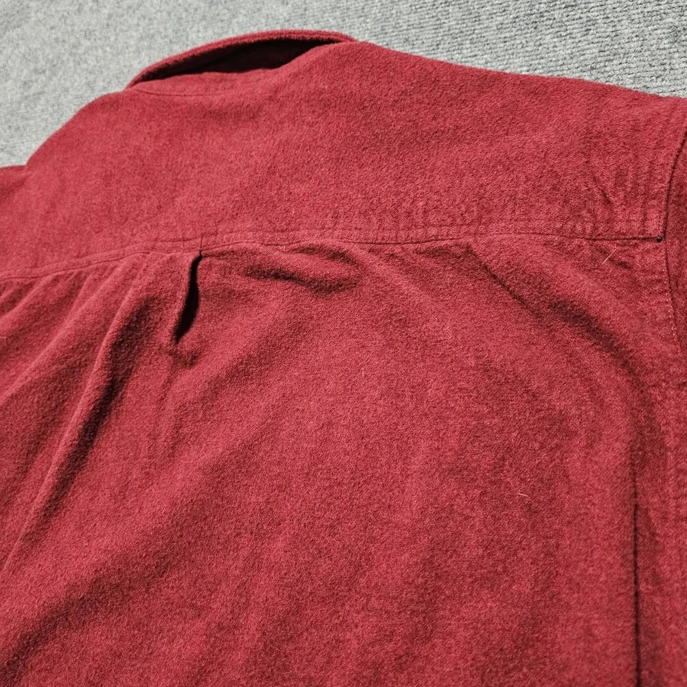 Vintage Stillwater Supply Co Chamois Flannel Button Up Shirt Mens 2XL Long Sleev - Picture 10 of 14